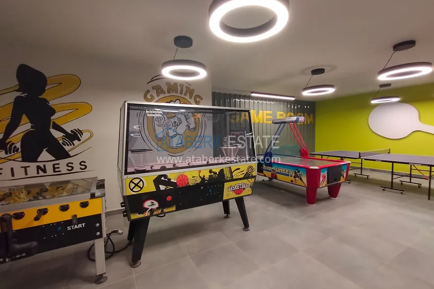 Квартиры в Анталии - Коньяалты в строящемся комплексе с беспроцентной рассрочкой  9 