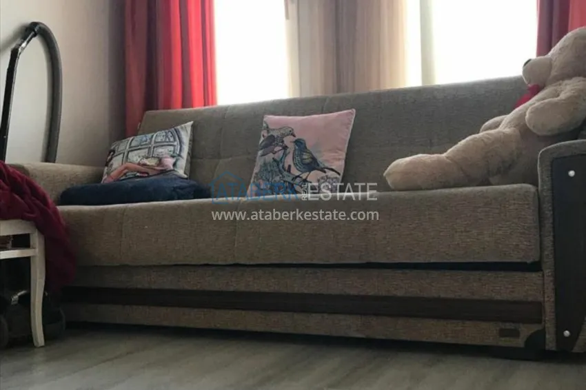 Приобрести Квартира в районе Оба с мебелью и застекленным балконом 10 