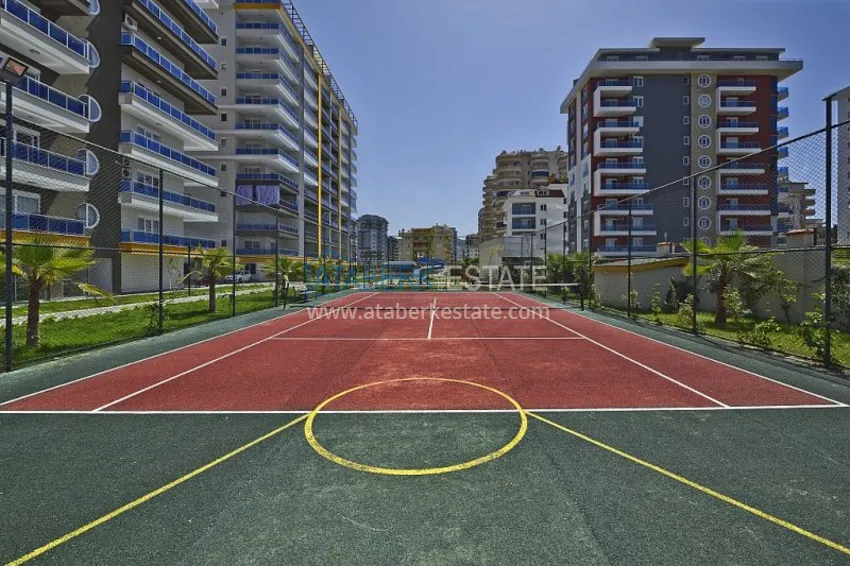 Квартира в Махмутларе с мебелью, в современном комплексе 9 