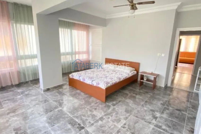 Приобрести Квартира в Алании с мебелью, видом на море в 100 метрах от пляжа Кейкубат 10 