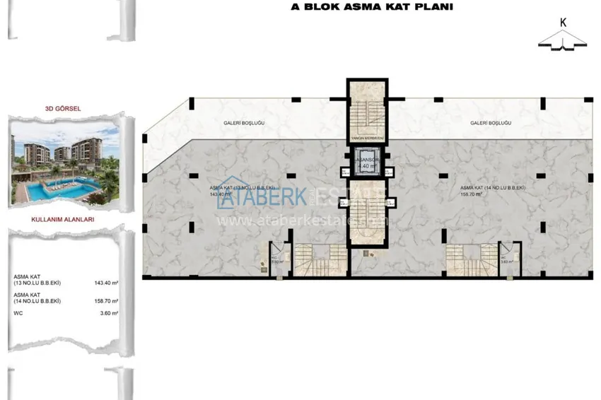 Купить дешево Новый инвестиционный проект многоквартирного жилого комплекса в Анталии район Кепез 1