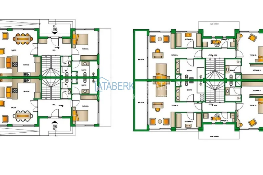 Купить дешево Современные виллы в горном регионе Анталии – Дошемеалты на этапе строительства 1 