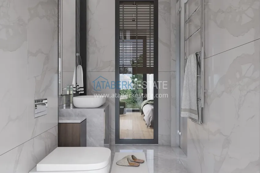 Приобрести Современные виллы в горном регионе Анталии – Дошемеалты на этапе строительства 18 