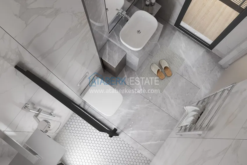 Приобрести Современные виллы в горном регионе Анталии – Дошемеалты на этапе строительства 20 