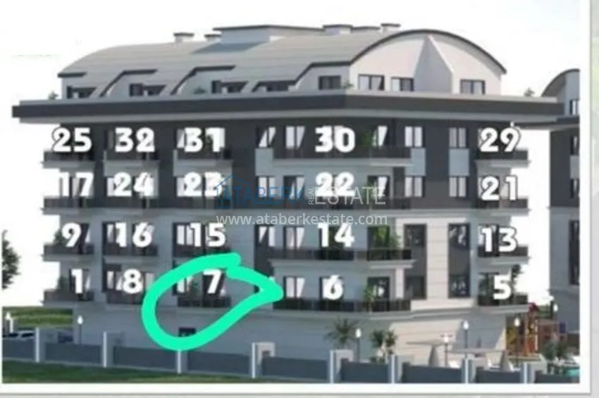 Купить дешево Квартира в районе Оба с чистовой отделкой от инвестора 3 