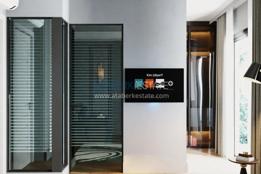 Приобрести Виллы в Паялларе – Конаклы, Алания в коттеджном комплексе 11 