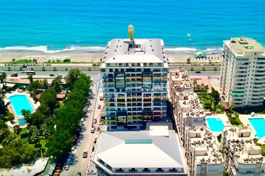 Роскошная люксовая квартира в Махмутларе с мебелью и открытым видом на море 2 