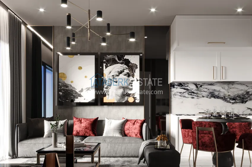 Приобрести Новый инвестиционно-привлекательный проект жилого комплекса в Авсаллар  1 