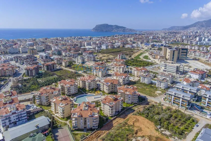 Квартира в Оба с 3 спальнями в комфортабельном комплексе 2 