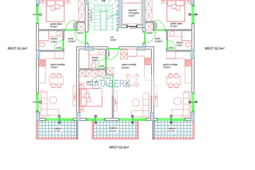 Купить дешево Квартиры и пентхаусы в строящемся бутик-комплексе в районе Кестель 1 