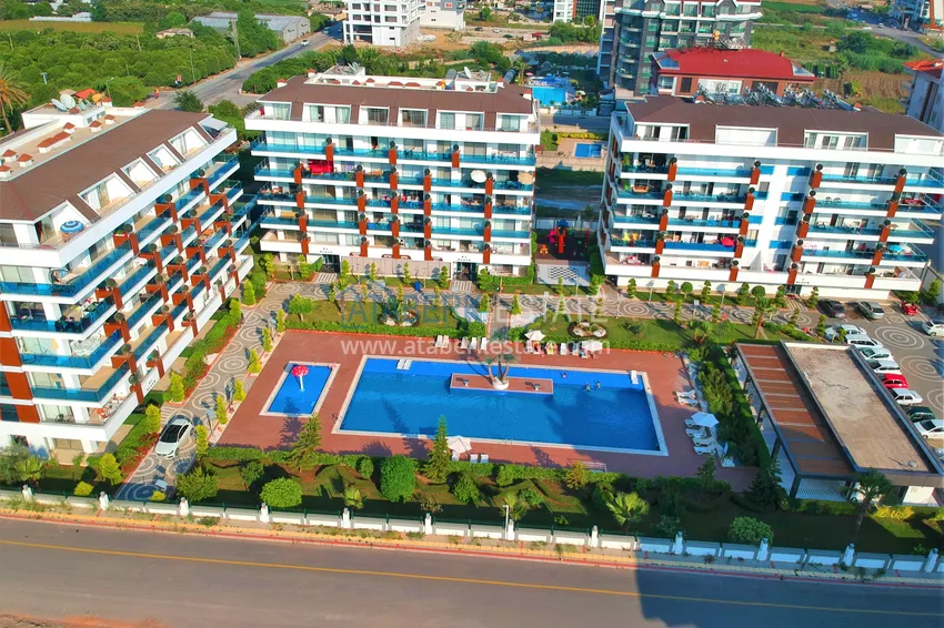 Квартира в Кестеле с видом на море и горы в жилом комплексе со всеми удобствами 2 