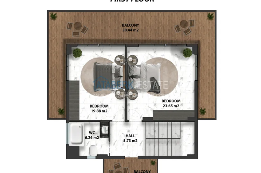 Купить дешево Эксклюзивная частная вилла от застройщика в районе Каргыджак, Алания 4 