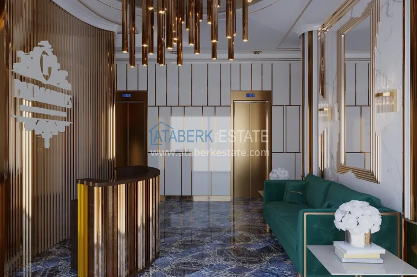 Новый проект жилой комплекс в районе Махмутлар 10 