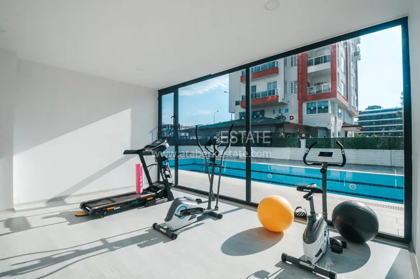 Квартира в Каргыджаке с новой мебелью и видом на море в молодом комплексе  10 