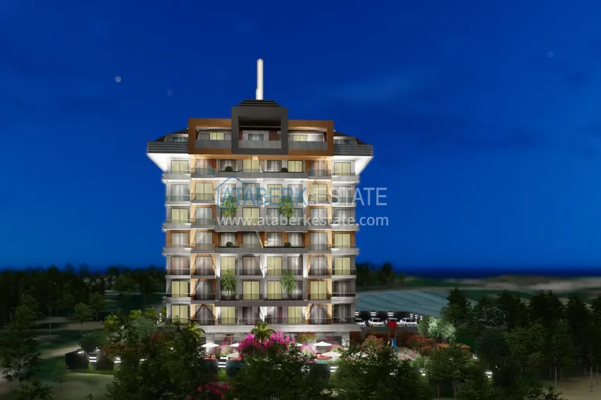 Новый инвестиционно-привлекательный проект жилого комплекса в Авсаллар  10 