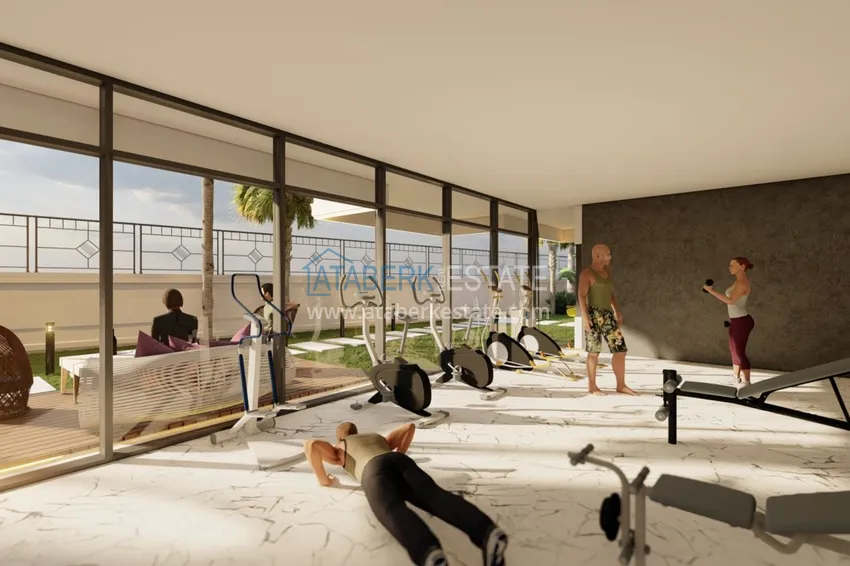 Новый строящийся проект в Алании, район Авсаллар 21 