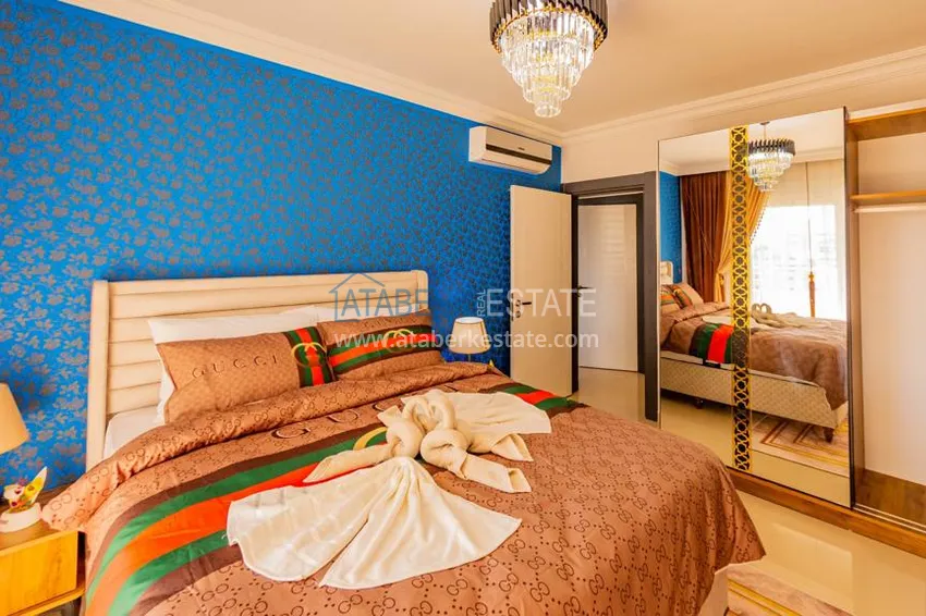 Приобрести Квартира с мебелью, видом на море и горы в Махмутларе  12 