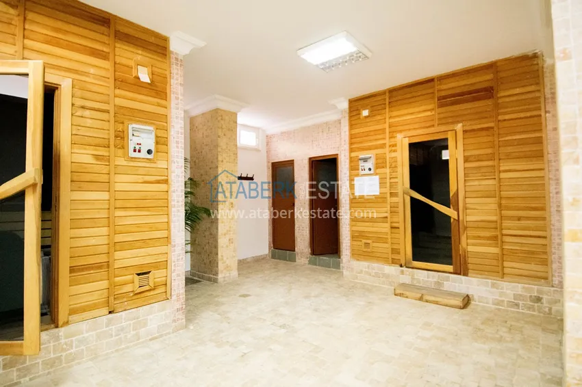 Квартира меблированная на первой береговой линии в Махмутларе  11 