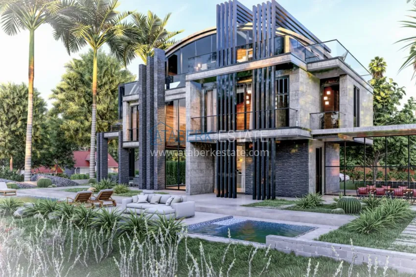 Новый проект элитного комплекса вилл в Каргыджаке 10 