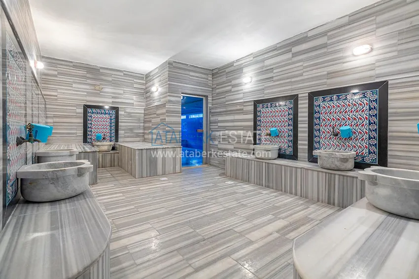 Квартира в Махмутларе со стильным современным интерьером  10 