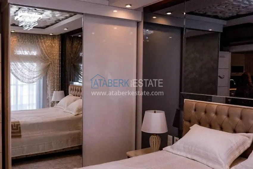 Приобрести Квартира в Махмутларе с современной мебелью, застекленным балконом и прямым видом на море 10 