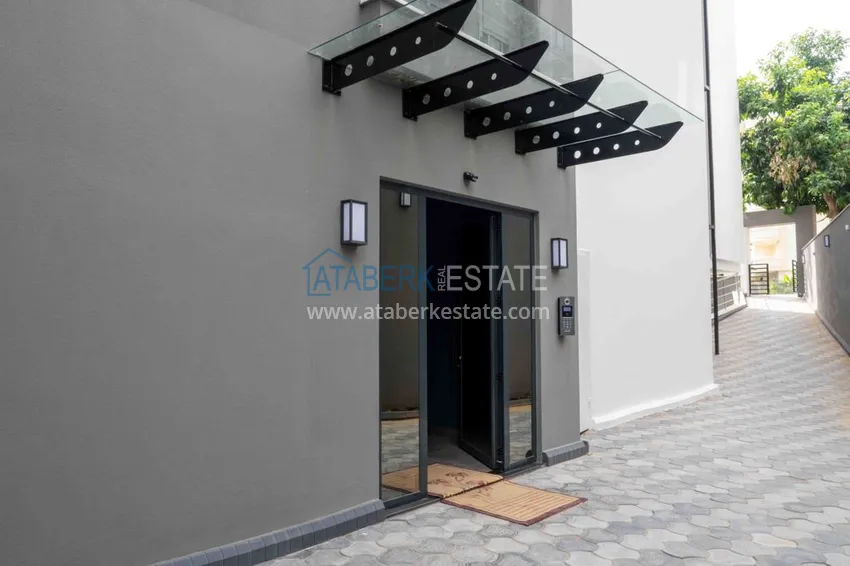 Пентхаус-дуплекс в Махмутларе с новой мебелью в молодом комплексе  11 