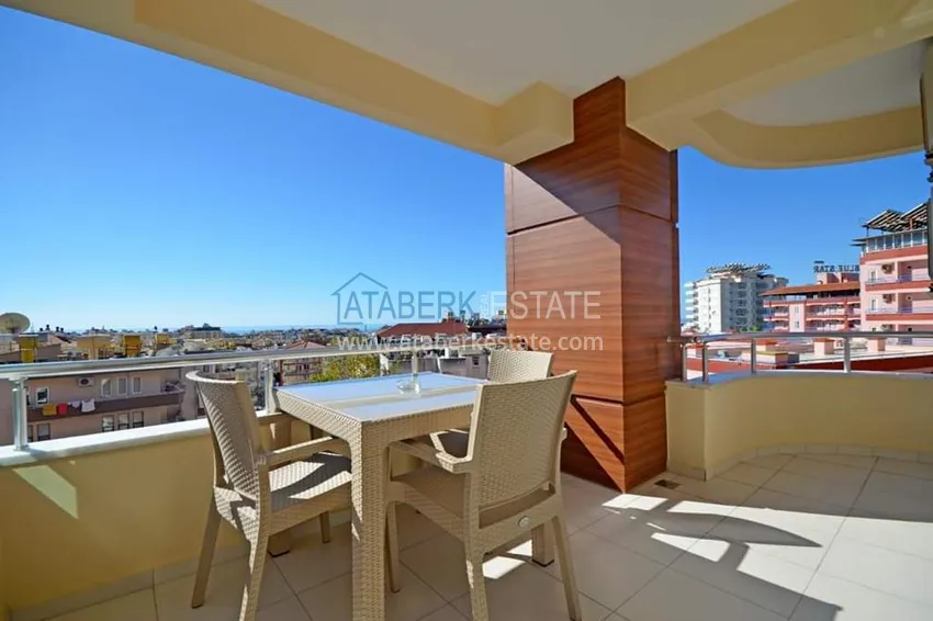 Приобрести Квартира в Алании, район пляжа Клеопатра с мебелью и видом на море 11 