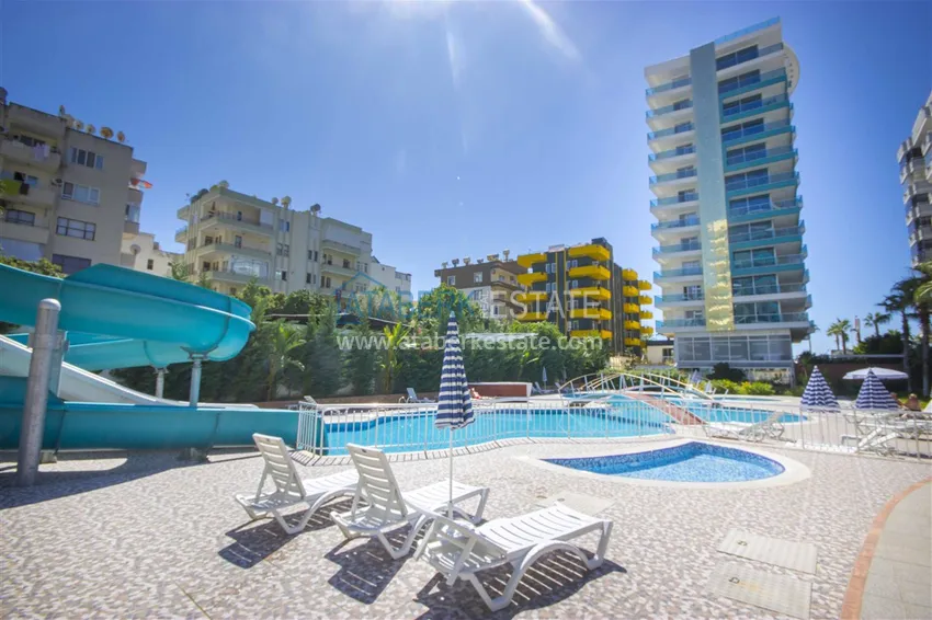 Квартира в Махмутларе с современной мебелью, застекленным балконом и прямым видом на море 10 