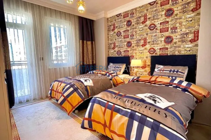 Приобрести Квартира в Махмутларе трехкомнатная с современной мебелью, видом на море и горы 14 