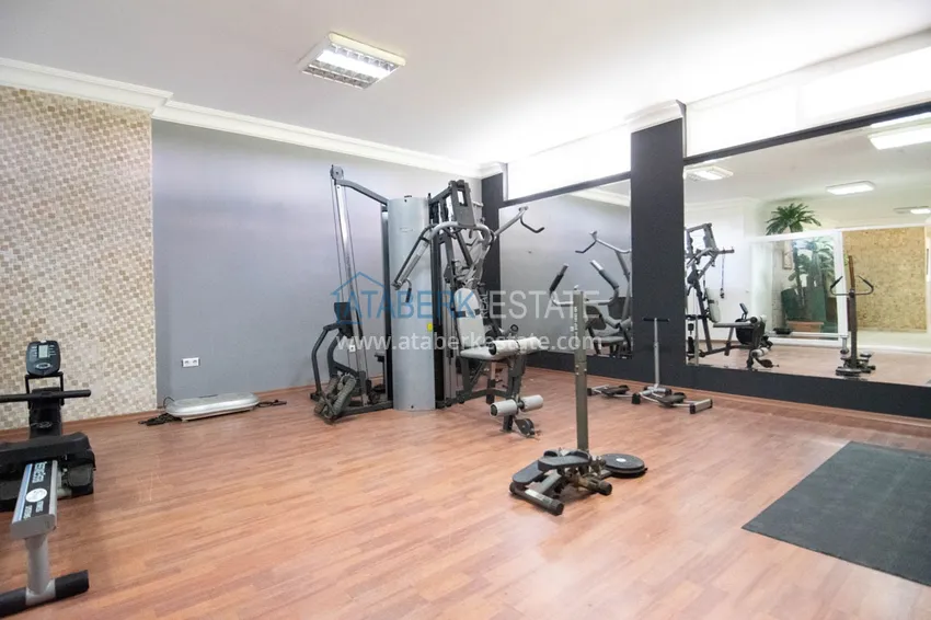 Квартира меблированная на первой береговой линии в Махмутларе  12 