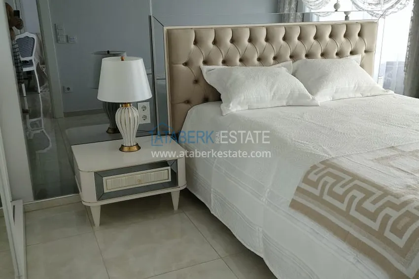 Приобрести Квартира в Махмутларе с современной мебелью, застекленным балконом и прямым видом на море 11 