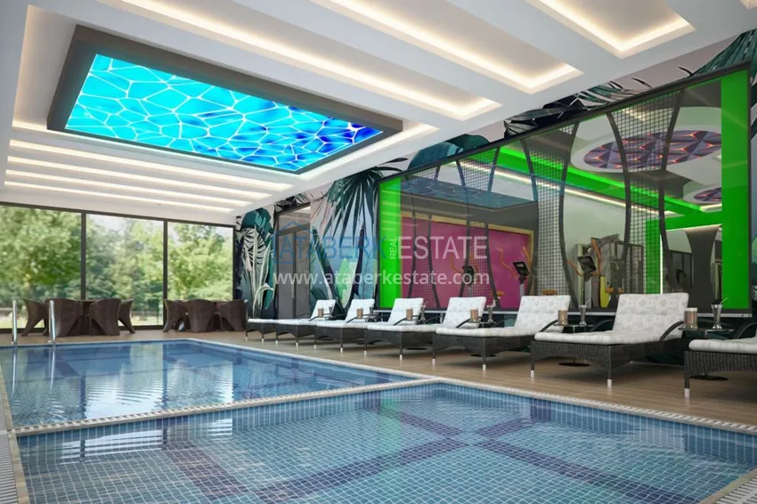 Квартира в Махмутларе от инвестора в комплексе с отельной инфраструктурой  11 