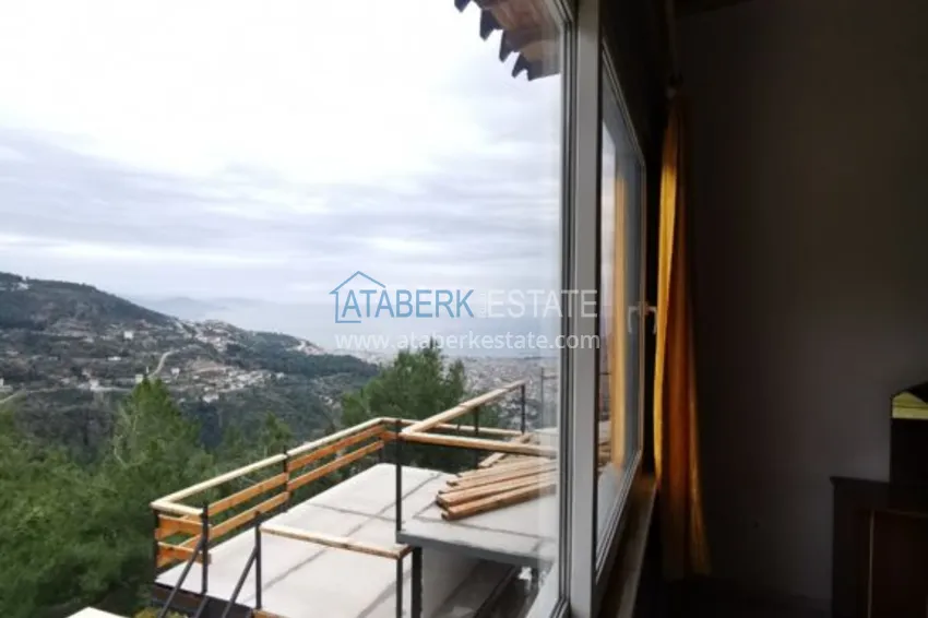 Приобрести Вилла в Алании район Тепе с потрясающими видовыми характеристиками 16 