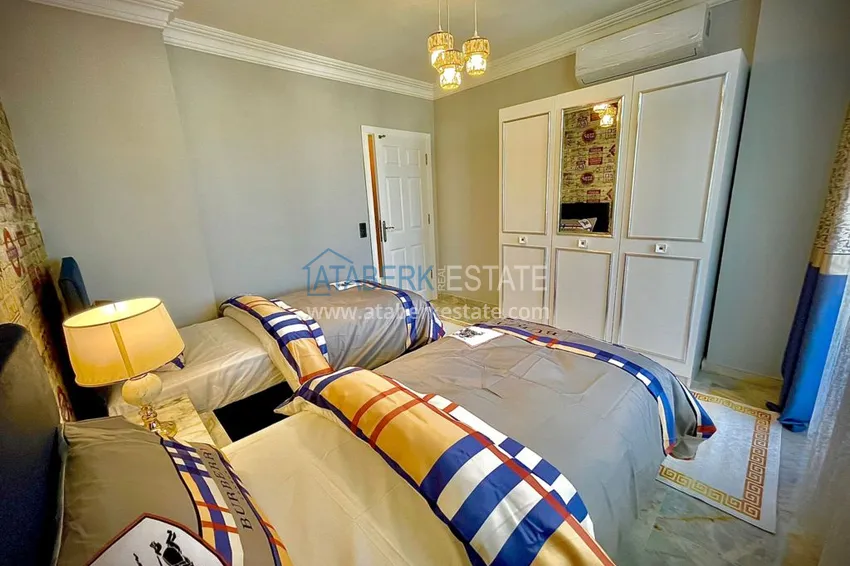 Приобрести Квартира в Махмутларе трехкомнатная с современной мебелью, видом на море и горы 15 