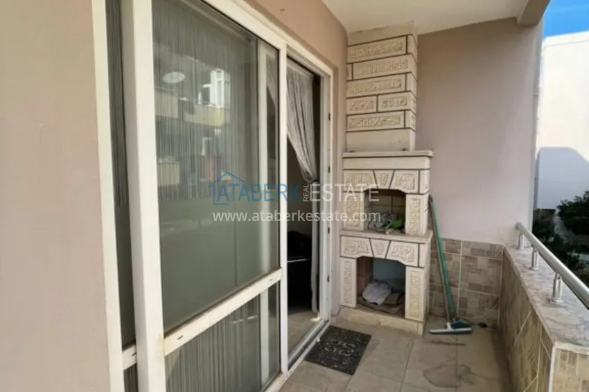 Приобрести Трехкомнатная квартира с мебелью на второй береговой линии в Махмутларе, Алания, 100 м2 16 