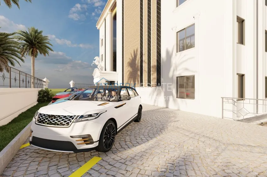 Новый строящийся проект в Алании, район Авсаллар 13 