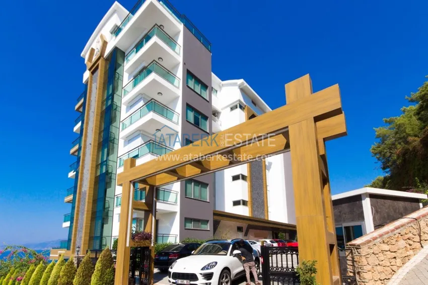 Квартира в Каргыджаке меблированная с потрясающим видом на море 13 