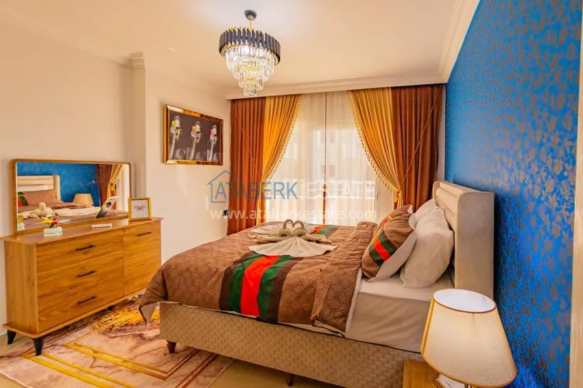 Приобрести Квартира с мебелью, видом на море и горы в Махмутларе  14 