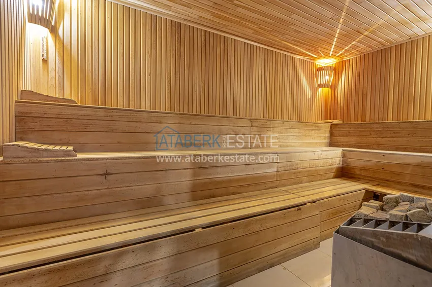 Квартира в Махмутларе со стильным современным интерьером  12 