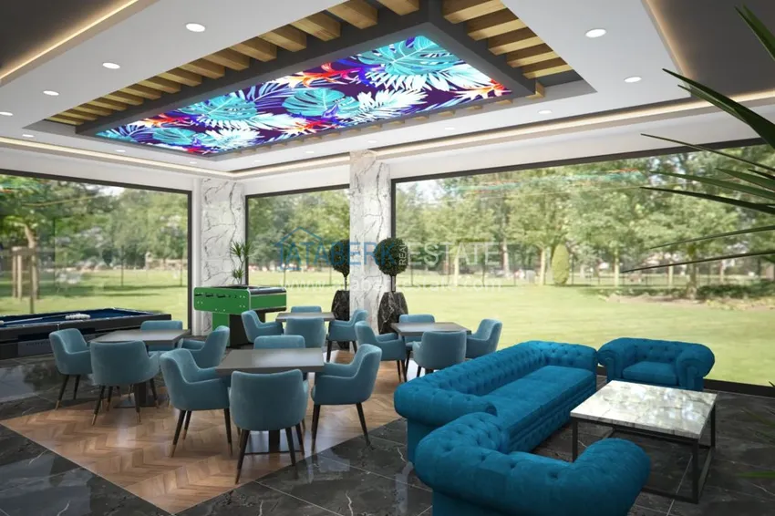 Квартира в Махмутларе от инвестора в комплексе с отельной инфраструктурой  12 