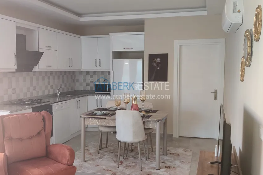 Приобрести Квартира Махмутларе с мебелью в новом жилом комплексе 16 