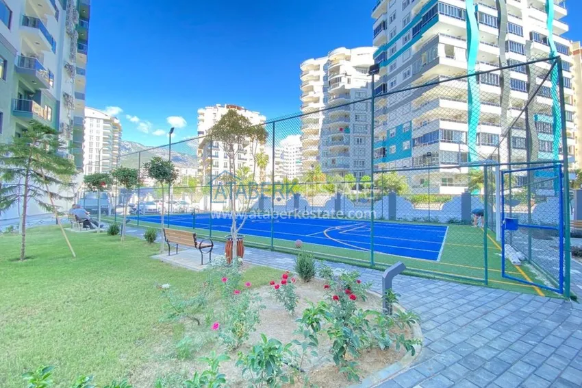 Квартира с видом на горы в Махмутларе меблированная 13 