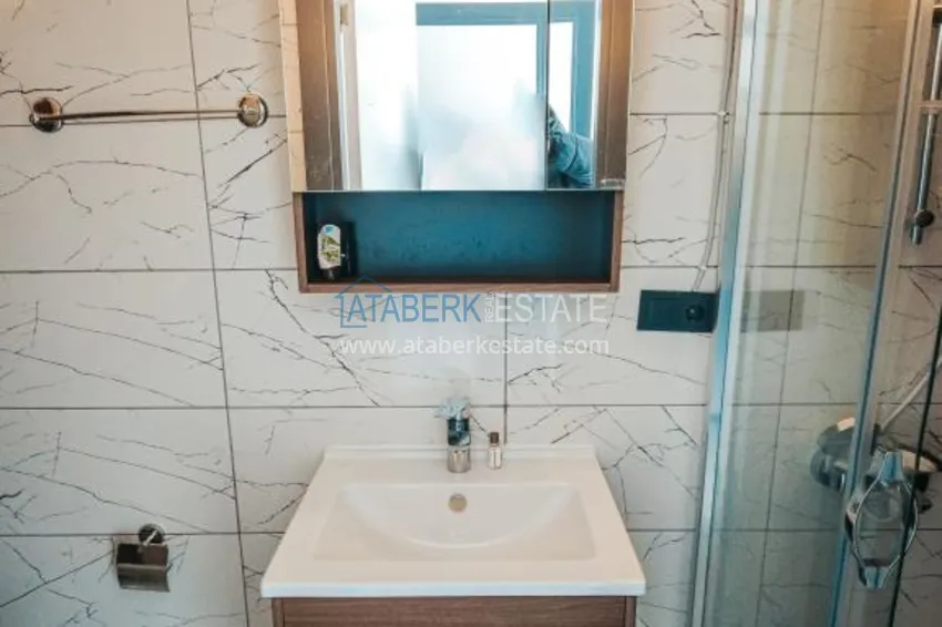 Приобрести Квартира в Каргыджаке с новой мебелью и видом на море в молодом комплексе  13 