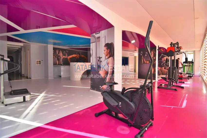 Квартира в Кестеле с видом на море и горы в жилом комплексе со всеми удобствами 15 