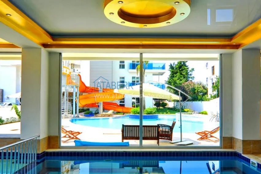 Пентхаус-дуплекс в районе Кестель с мебелью – первая береговая линия  14 