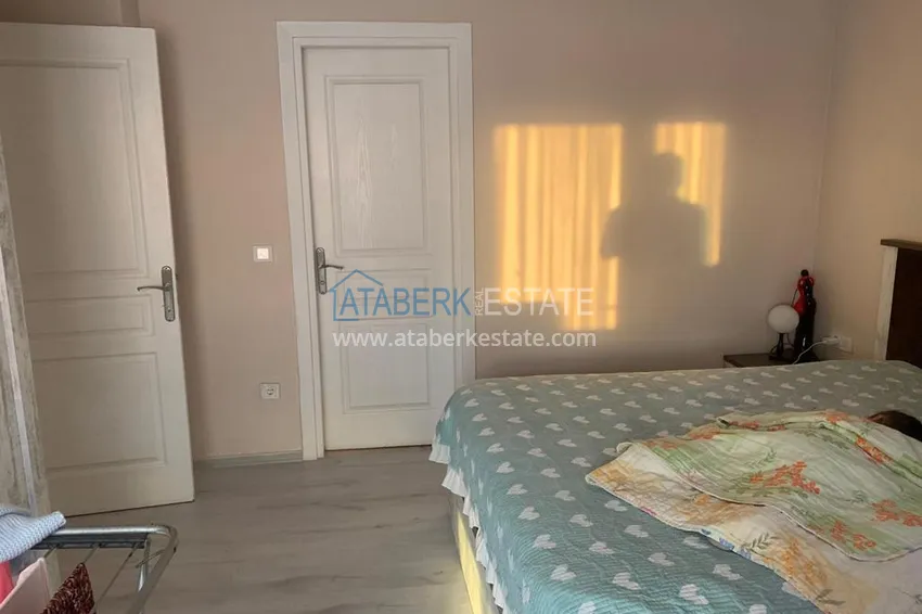 Приобрести Квартира в Махмутларе с мебелью, застекленным балконом и видом на море  14 