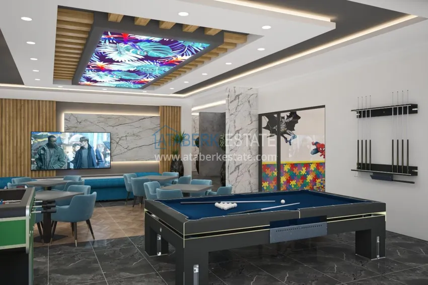 Квартира в Махмутларе от инвестора в комплексе с отельной инфраструктурой  13 