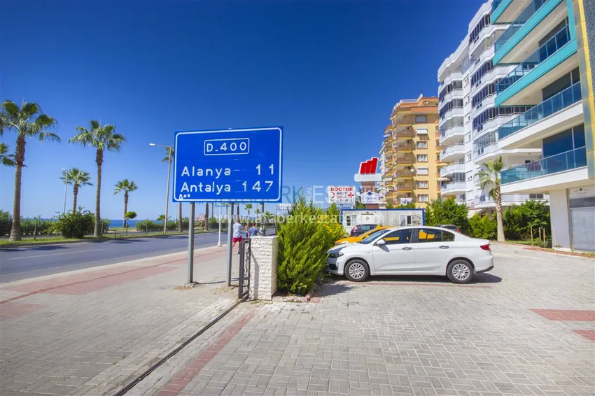 Квартира в Махмутларе с современной мебелью, застекленным балконом и прямым видом на море 13 