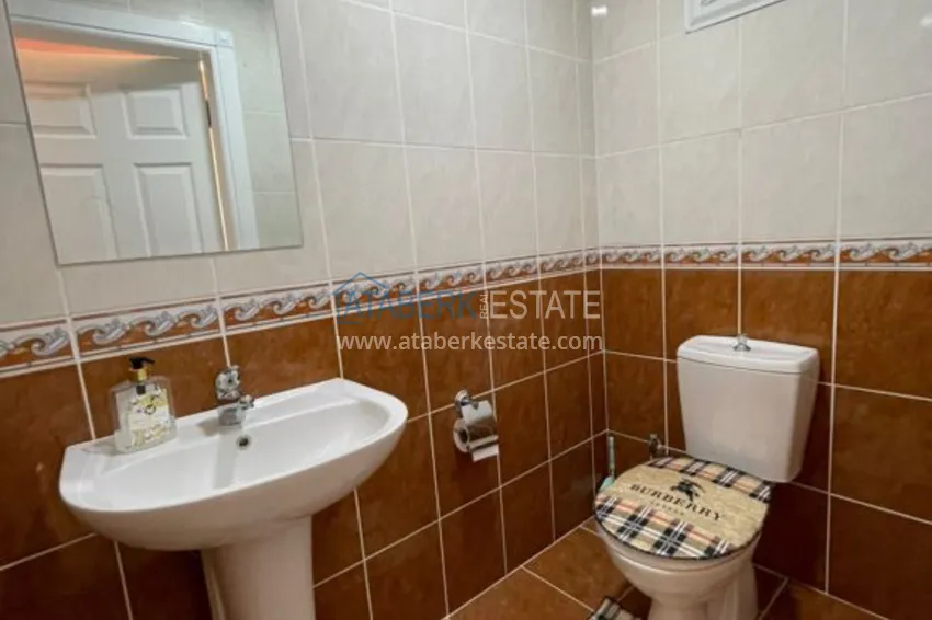 Приобрести Квартира в Махмутларе трехкомнатная с современной мебелью, видом на море и горы 17 