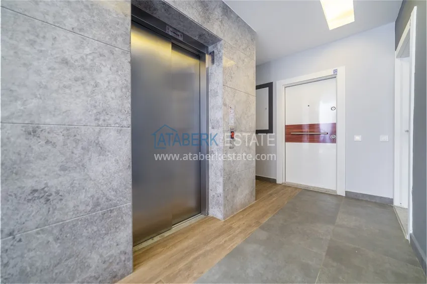 Пентхаус-дуплекс в Махмутларе с новой мебелью в молодом комплексе  15 